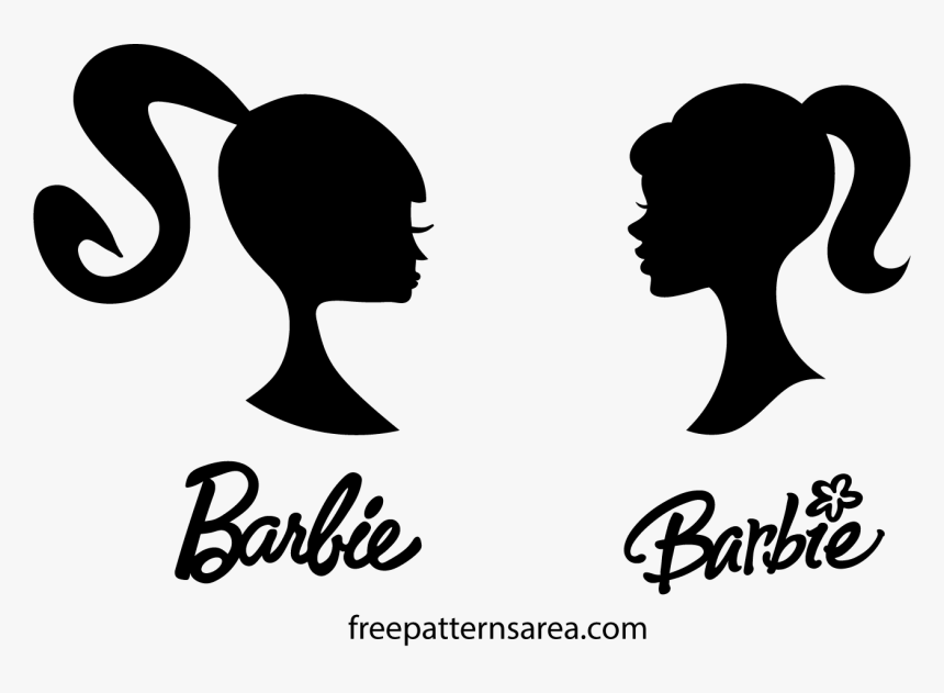 Barbie Logo Black Png Transparent Png Kindpng
