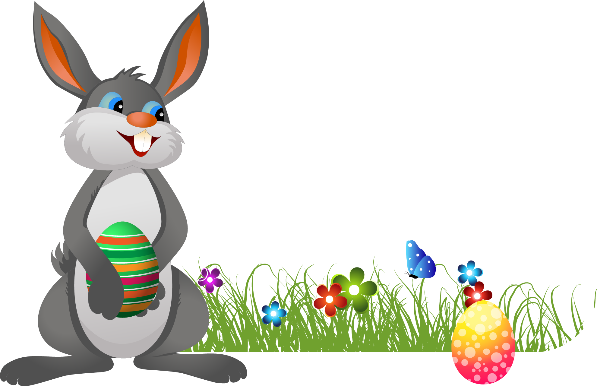 Easter Bunny Easter egg Rabbit, Eggs transparent background PNG
