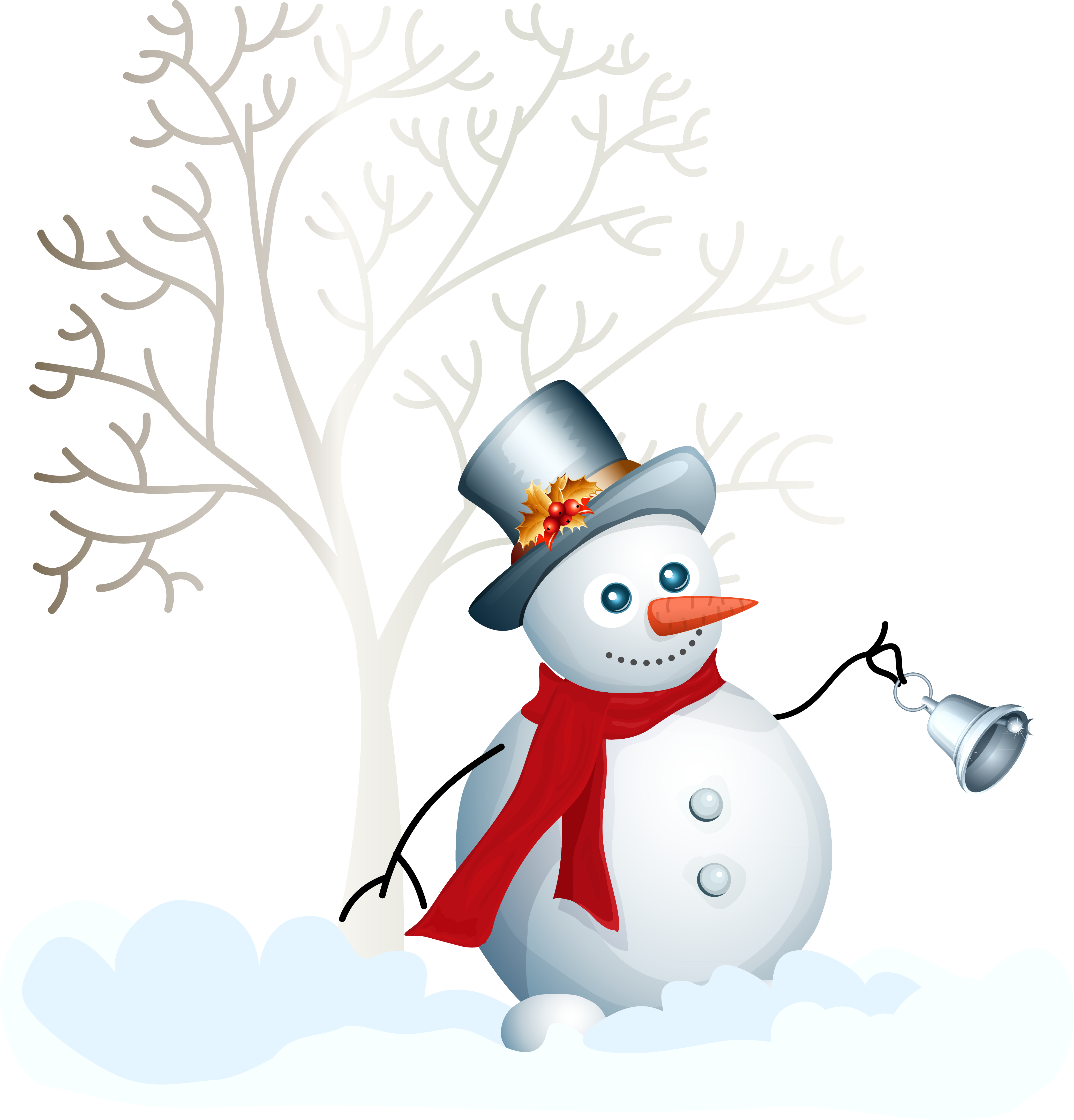 Winter Cute Snowing Christmas Snowman GIF GIF PNG Images