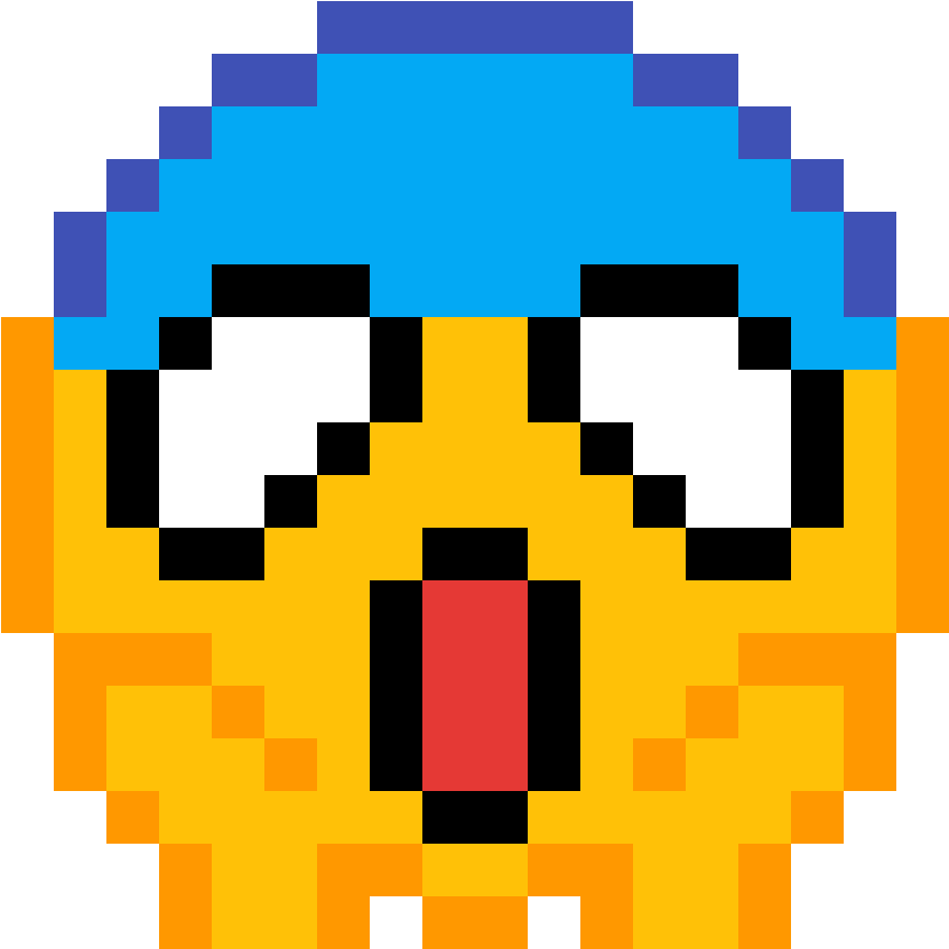 Pixel Art Emoji Faces , Png Download Emoji Minecraft Pixel Art