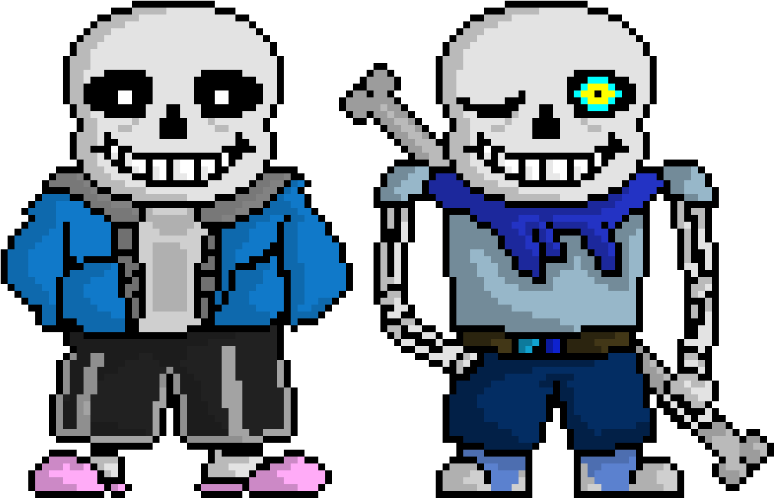 Undertale Sans Battle Sprites - Sans Undertale Battle Sprite, HD Png ...