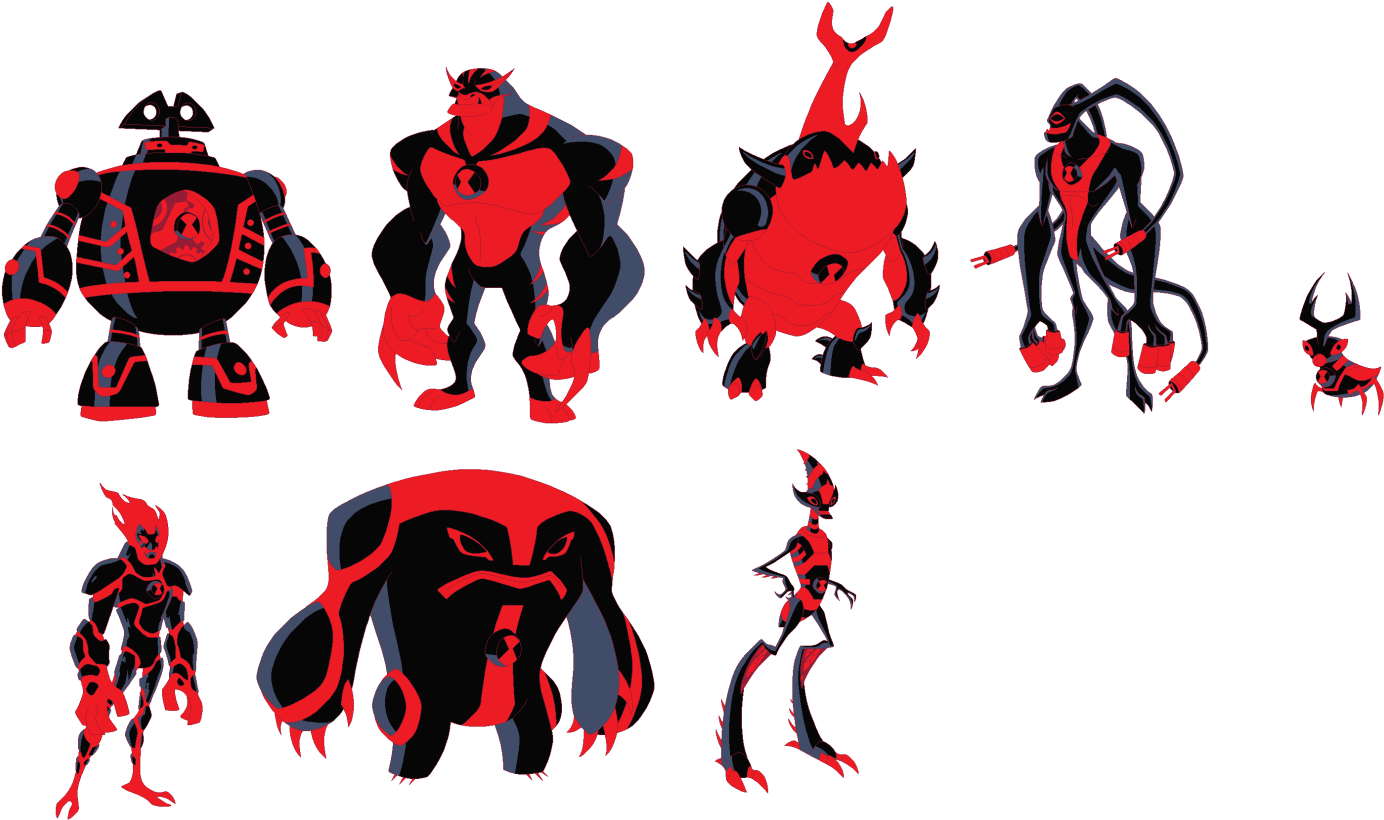 Aliens Of Ben 10 Omniverse, HD Png Download , Transparent Png