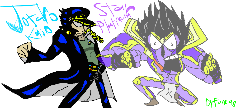 Jotaro Kujo Png Star Platinum - free transparent png images 