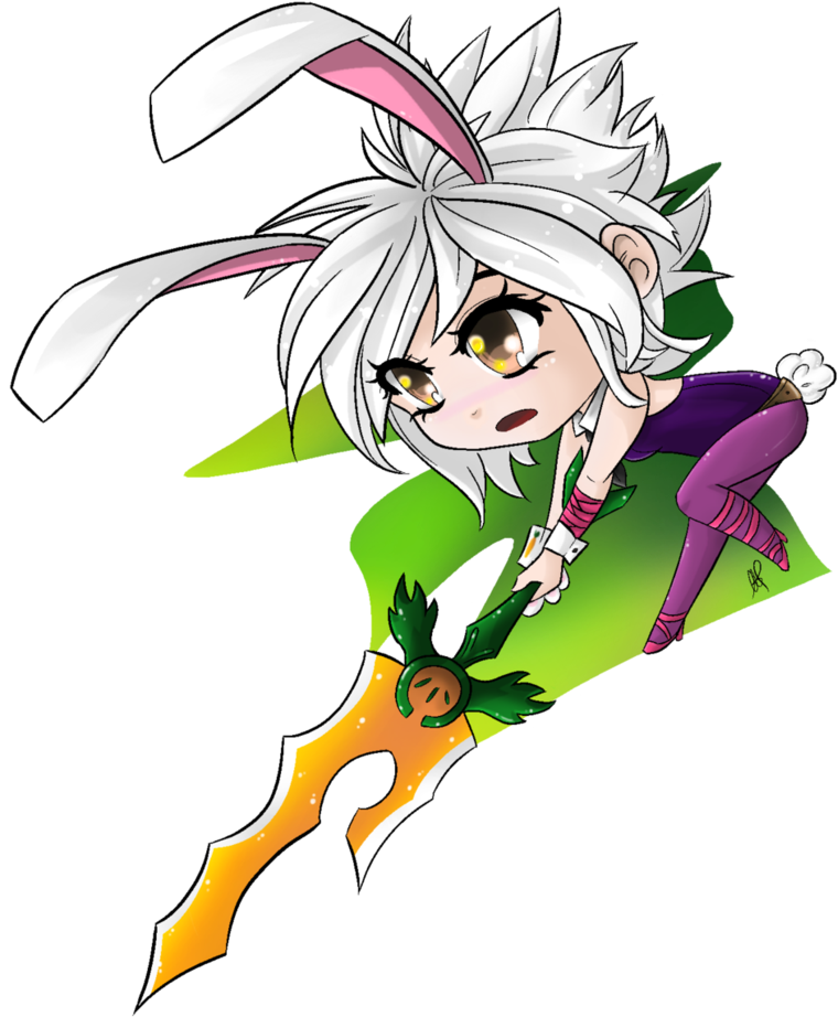 Battle Bunny Riven, Drawings