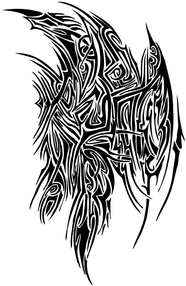 Transparent Tattoo Png - Tribal Demon Wings Tattoos, Png Download, free png  download | PNG.ToolXoX.com