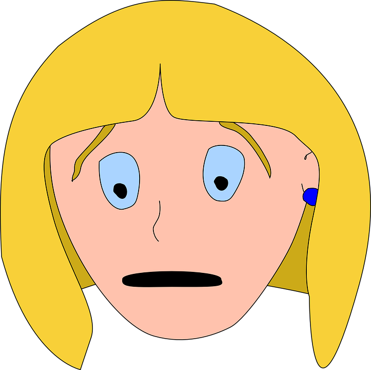 Scared Face PNG HD