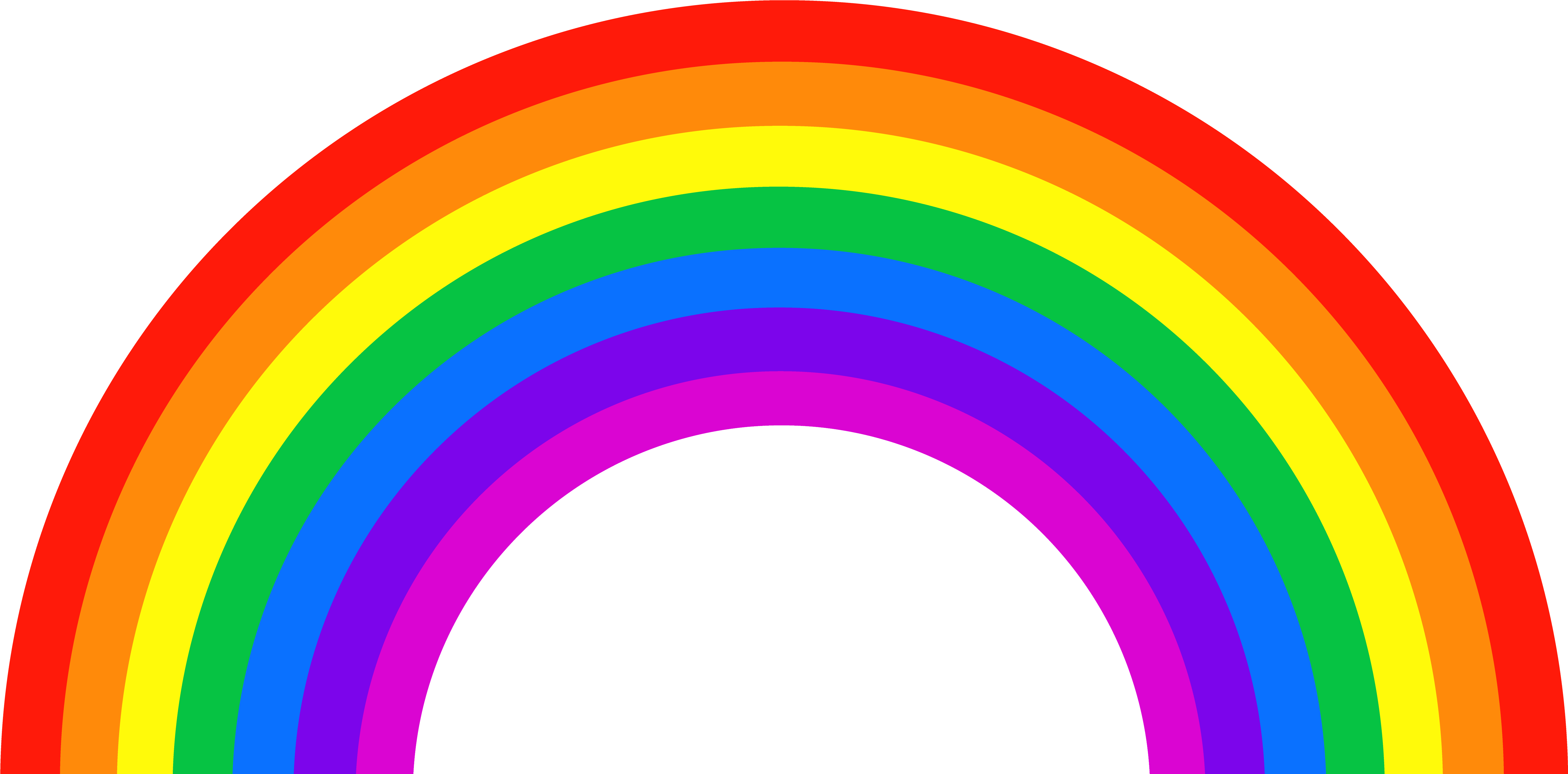 Download Rainbow Png Image - Transparent Background Rainbow Clipart