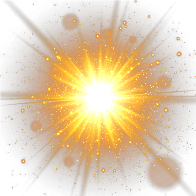 Sun Flare Png - Light Gold Effect Png, Transparent Png, free png