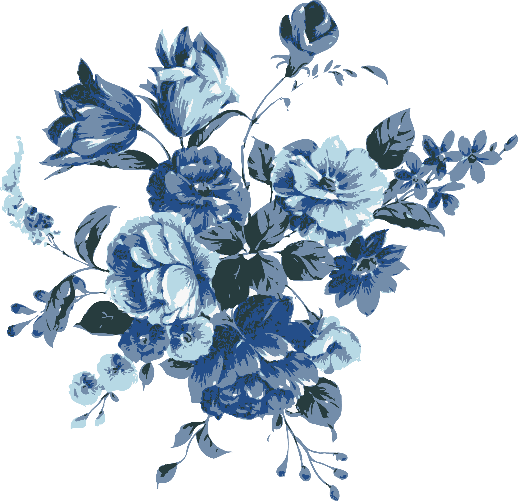 Flower Blue Clip Art
