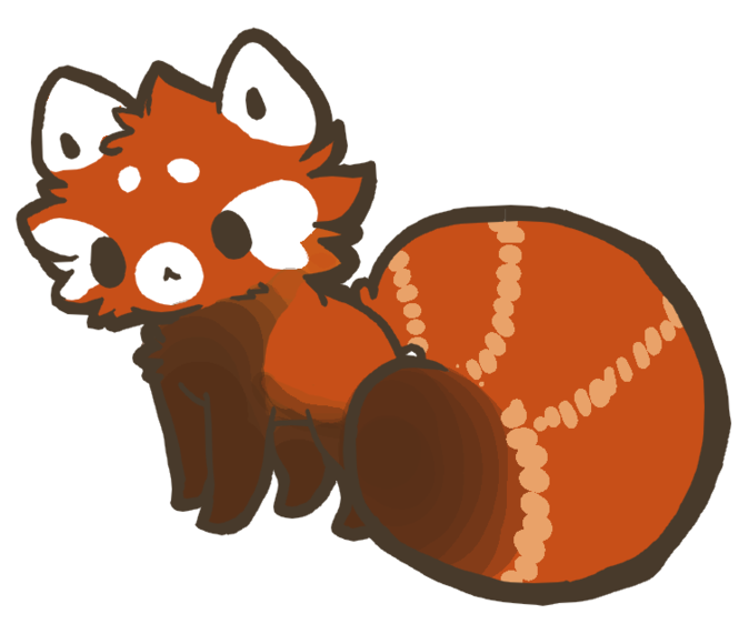 How To Draw A Cute Red Panda