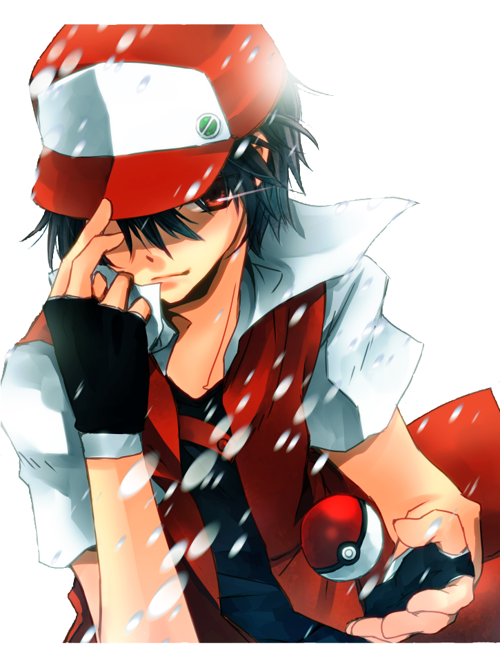 Pokemon Trainer Red Png - Red Pokemon Trainer Png, Transparent Png
