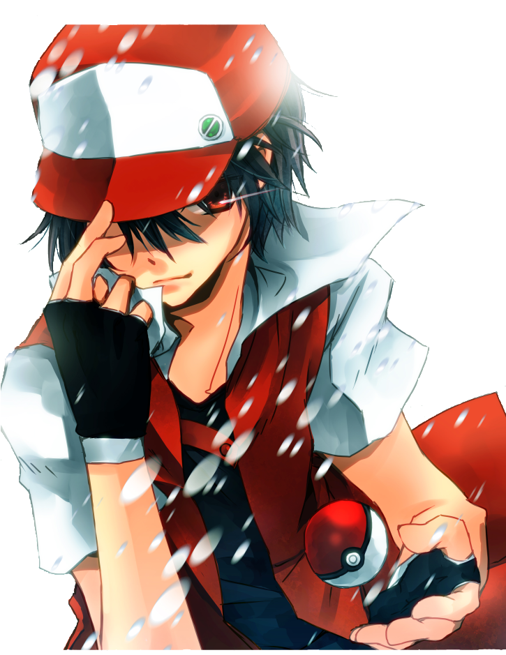 Pokemon Trainer Red Icon, HD Png Download - 640x1200 PNG 