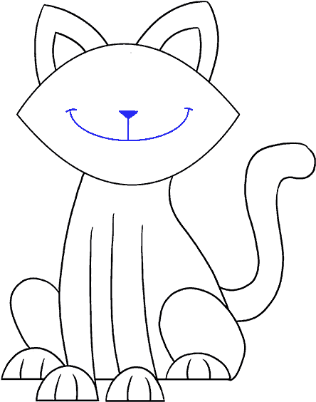 How To Draw Cat Noir Chibi, Ladybug And Cat Noir - Ladybug And Cat Noir Easy Drawing, HD Png Download, png download, transparent png image