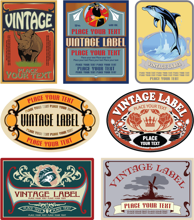 Transparent Vintage Label Png Vintage Label, Png Download, free png