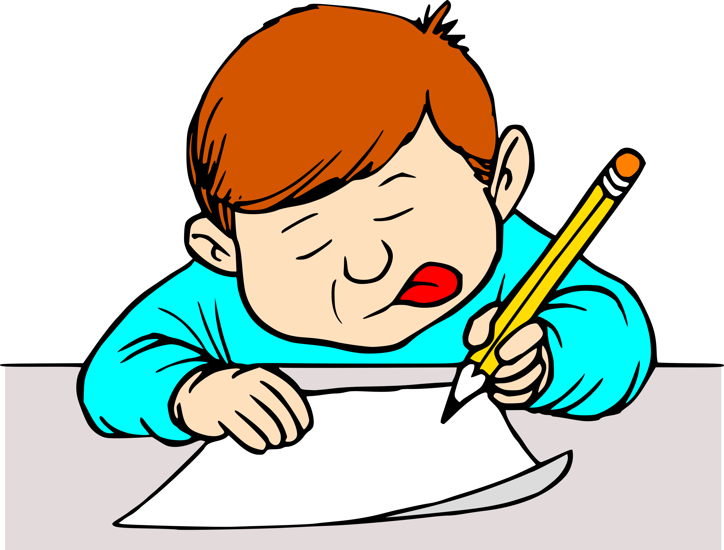 Students Writing Clipart - Write Your Name Clipart, HD Png Download, free  png download | PNG.ToolXoX.com