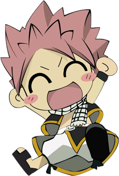 fairytail #natsu #chibi #anime - Fairy Tail Chibi Natsu, HD Png Download,  free png download | PNG.ToolXoX.com
