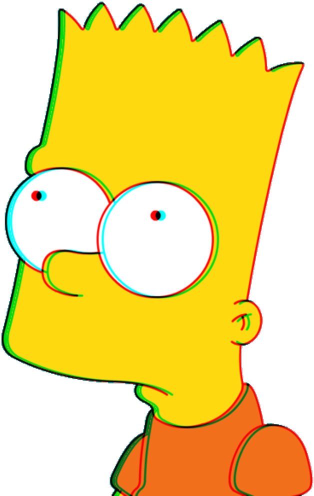 Sad Bart Simpson, aesthetic bart, aesthetic simpson, bart simpson