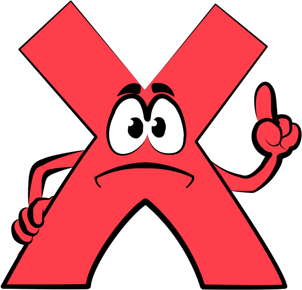 Red Cross Mark Clipart Wrong Answer - Say No In Chinese, HD Png Download,  free png download | PNG.ToolXoX.com