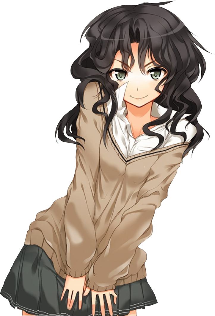 Anime hair, cartoon, hair, female png