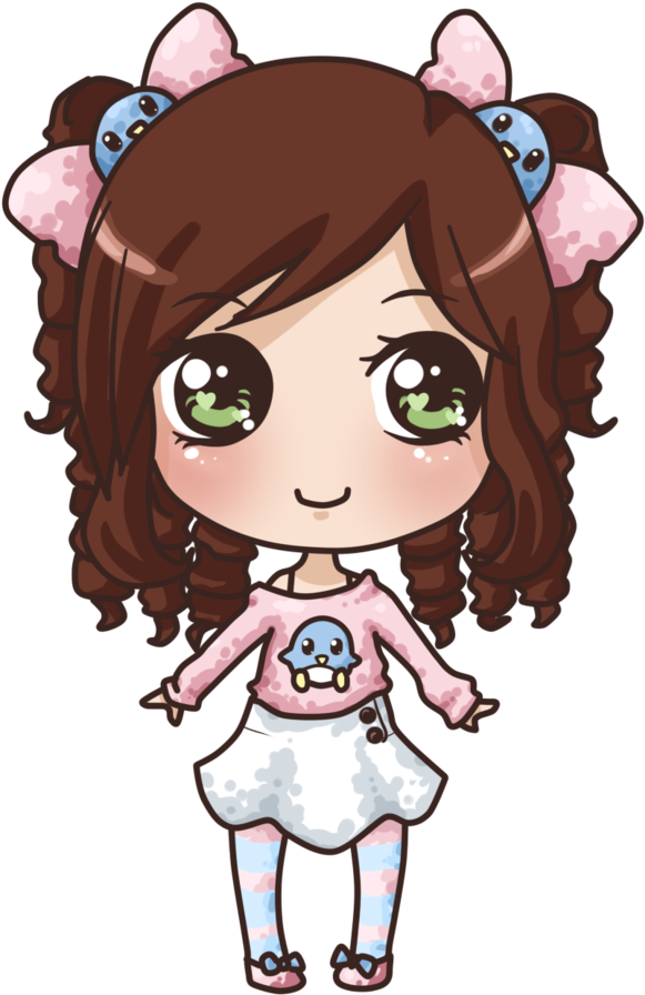 Boneca Para Desenhar Fofa E Linda, HD Png Download , Transparent Png Image  - PNGitem