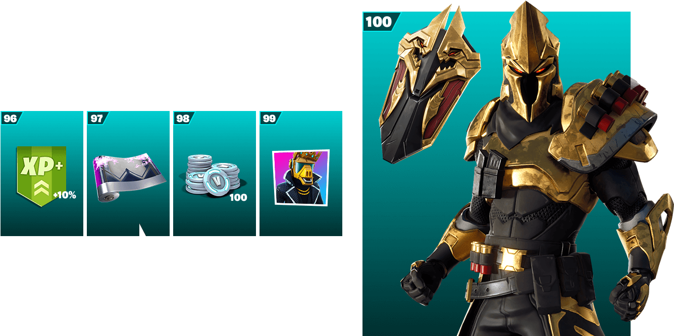 Fortnite Season X - All Battle Pass Skins