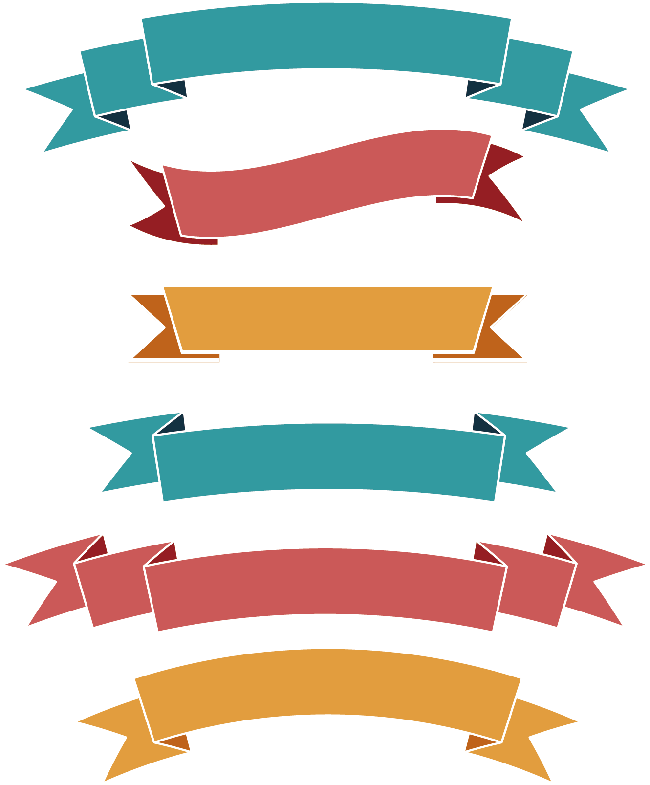 Web Flat Simple Label Banner Ribbon Clipart - Banner Vector Ribbon Png,  Transparent Png, free png download | PNG.ToolXoX.com