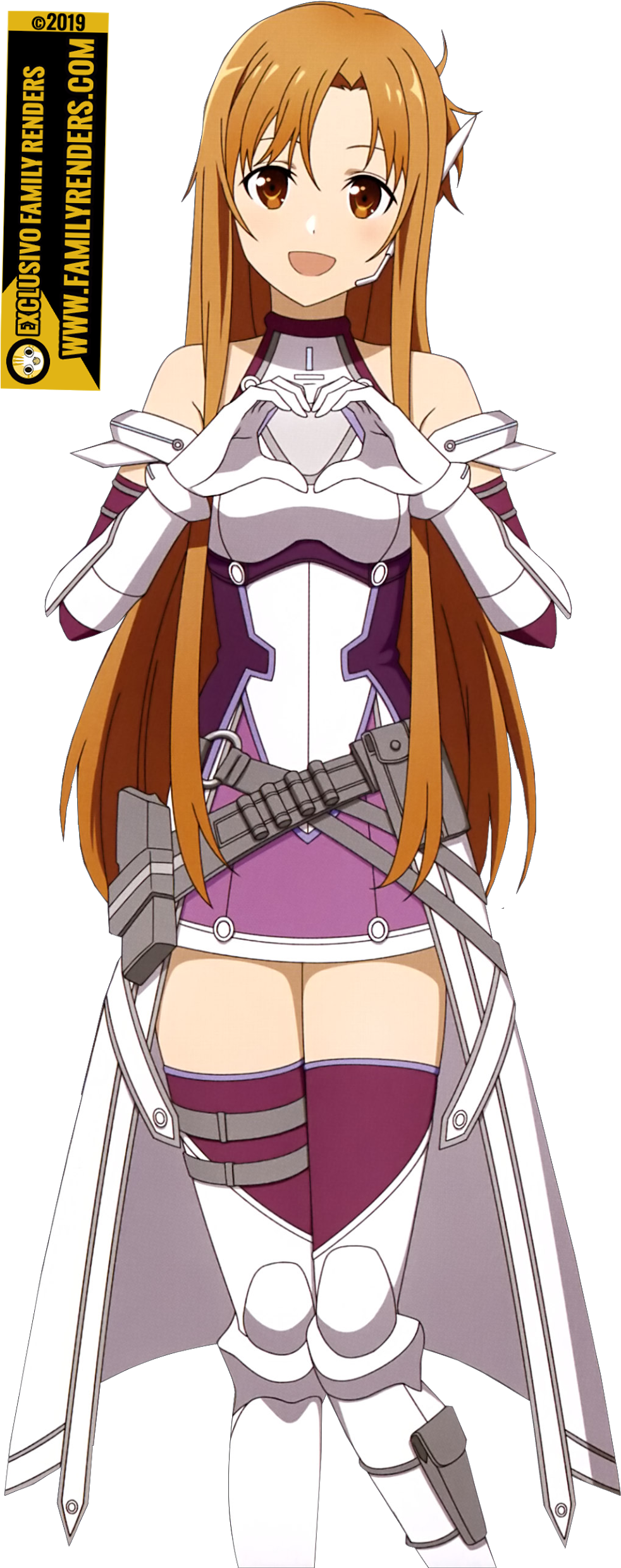 Asuna Yuuki - Sword Art Online Asuna And Yuna, HD Png Download, free png  download