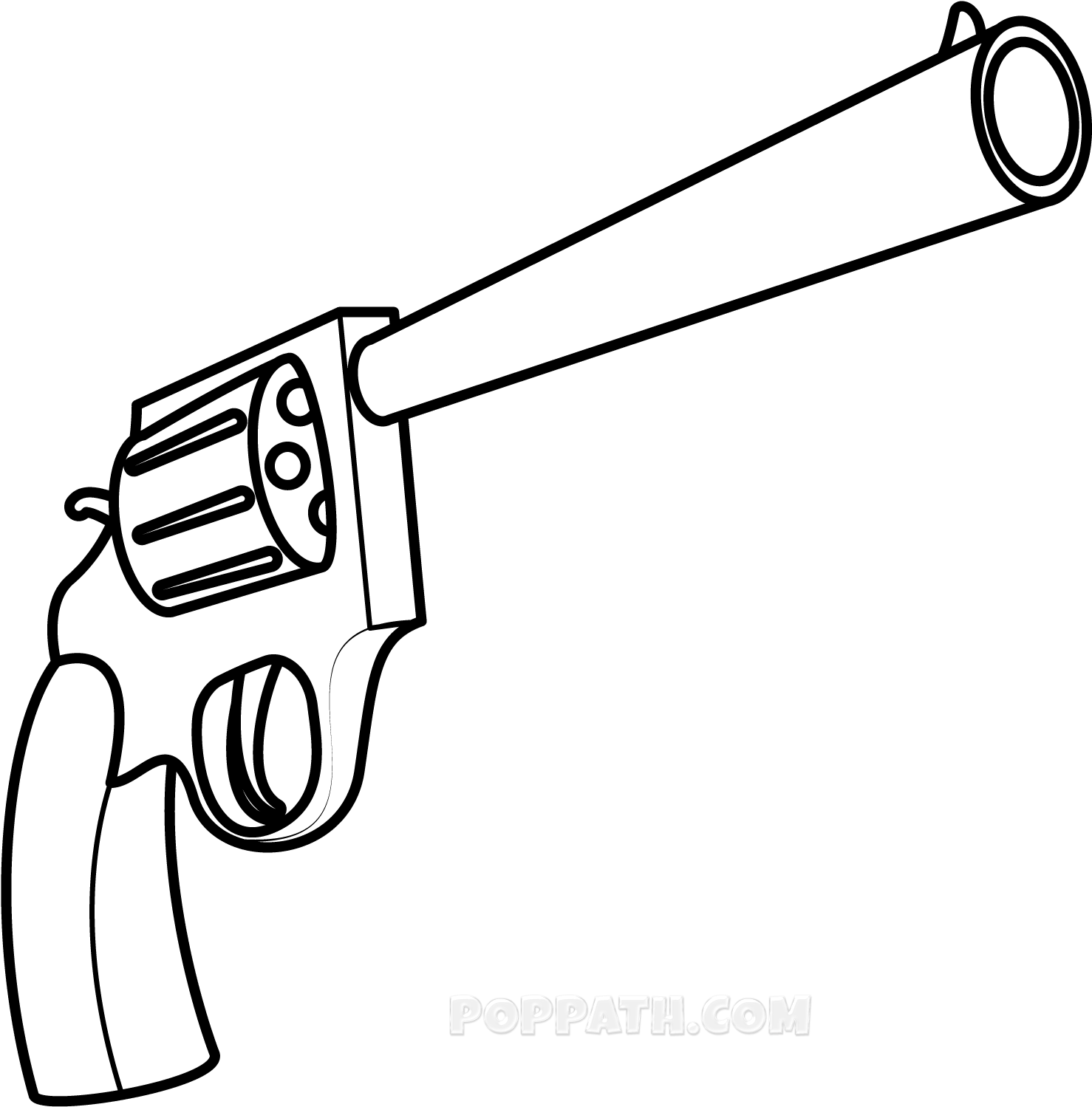 Transparent Guy Holding Gun Png Gun Drawing Png, Png Download, free
