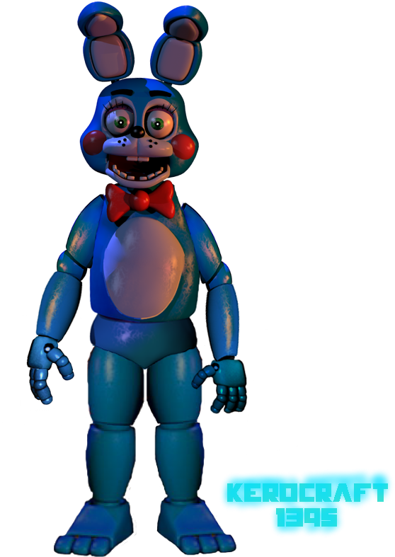 Download Dark Toy Bonnie - Fnaf Animatronics PNG Image with No Background 