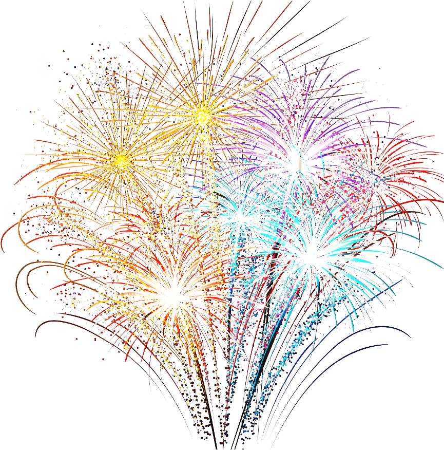 Picsart Photo Studio Image Gif Graphics Fireworks - Transparent Background  Fireworks Gif, HD Png Download, free png download