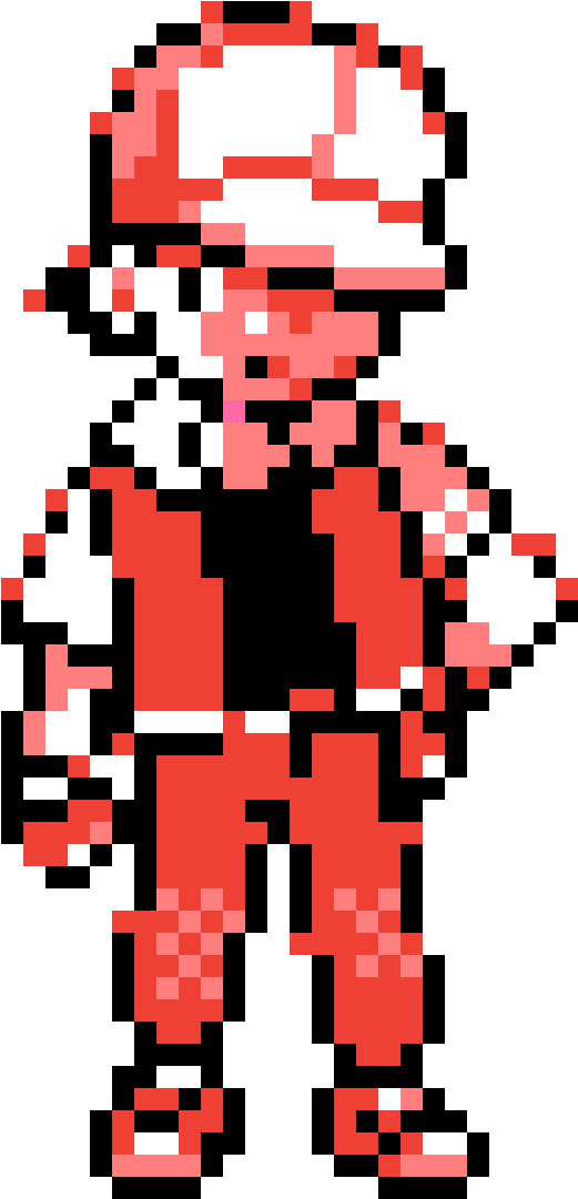 Pokemon Red 8 Bit, HD Png Download, free png download