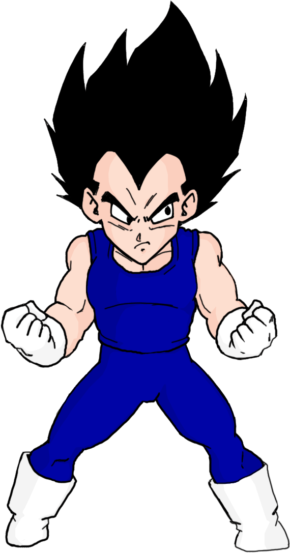 Free Png Dragon Ball Z Para Colorir Goku E Vegeta Png - Vegeta Y