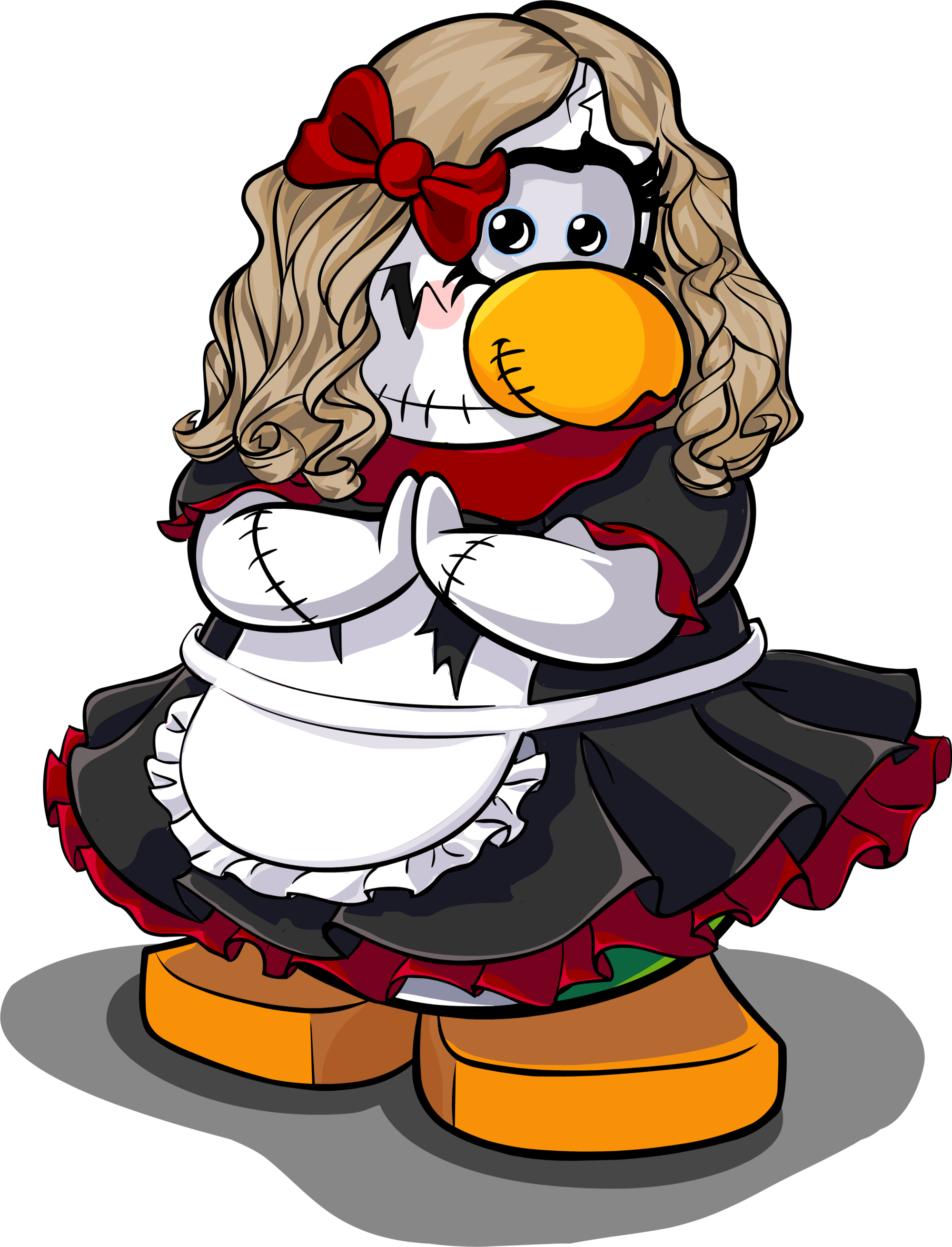 Free: Club Penguin Halloween Costume Wiki, Penguin transparent background  PNG clipart 