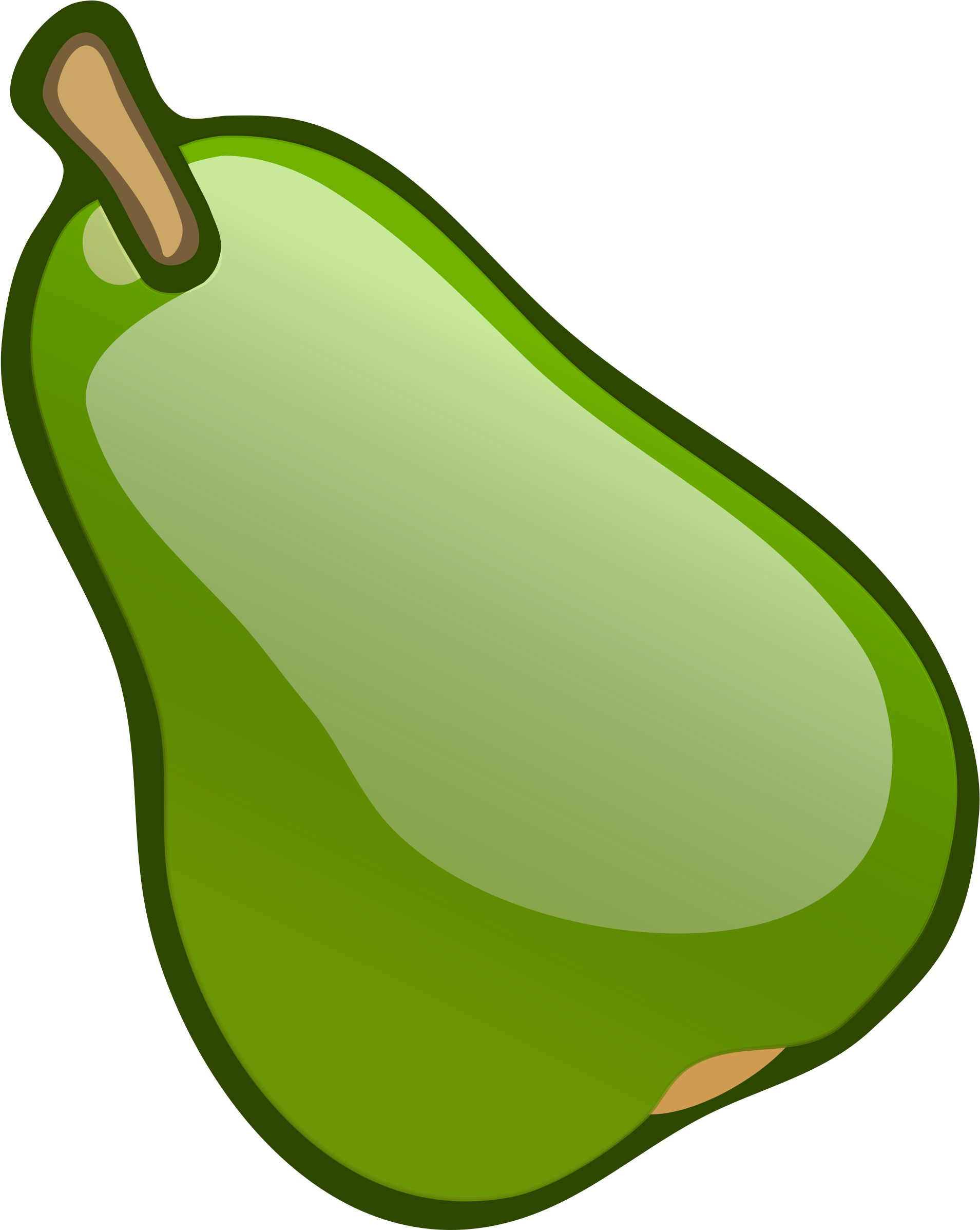 Pear Clip Art Pac Man Fruit Clip Art, HD Png Download, free png