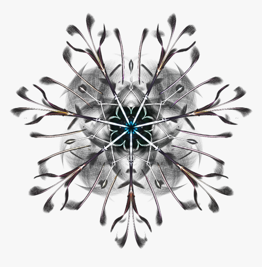 Snowflake, Fantasy, Ornament, Creative, Ice Crystals - Chandelier, HD Png Download, Free Download