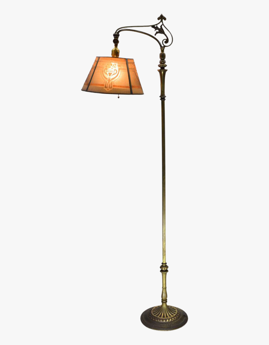 Vintage Lamp Transparent Background Png - Png Floor Lamp Vintage, Png Download, Free Download