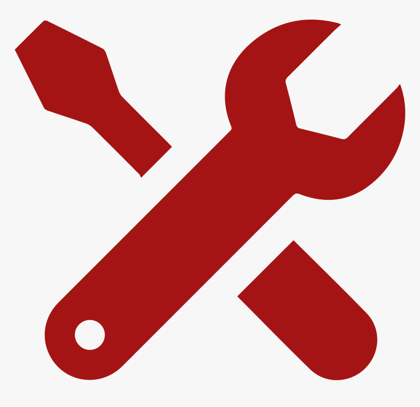 Red Maintenance Icon Png, Transparent Png, Free Download