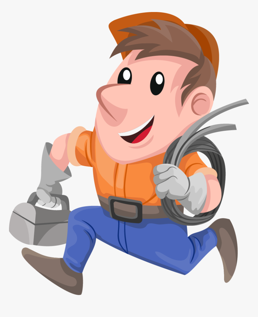 Free Handyman Clip Art Wikiclipart - Handyman Cartoon Png, Transparent Png, Free Download