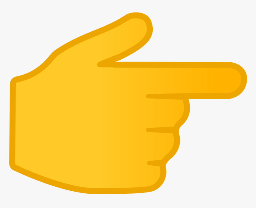 Backhand Index Pointing Right Icon Pointing Finger Emoji HD Png 
