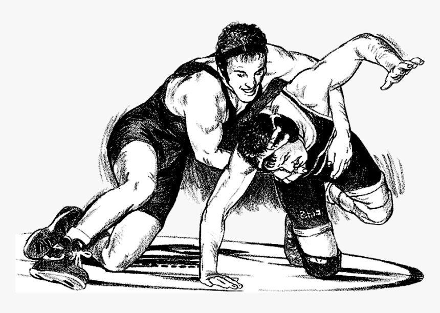 high school wrestling drawings