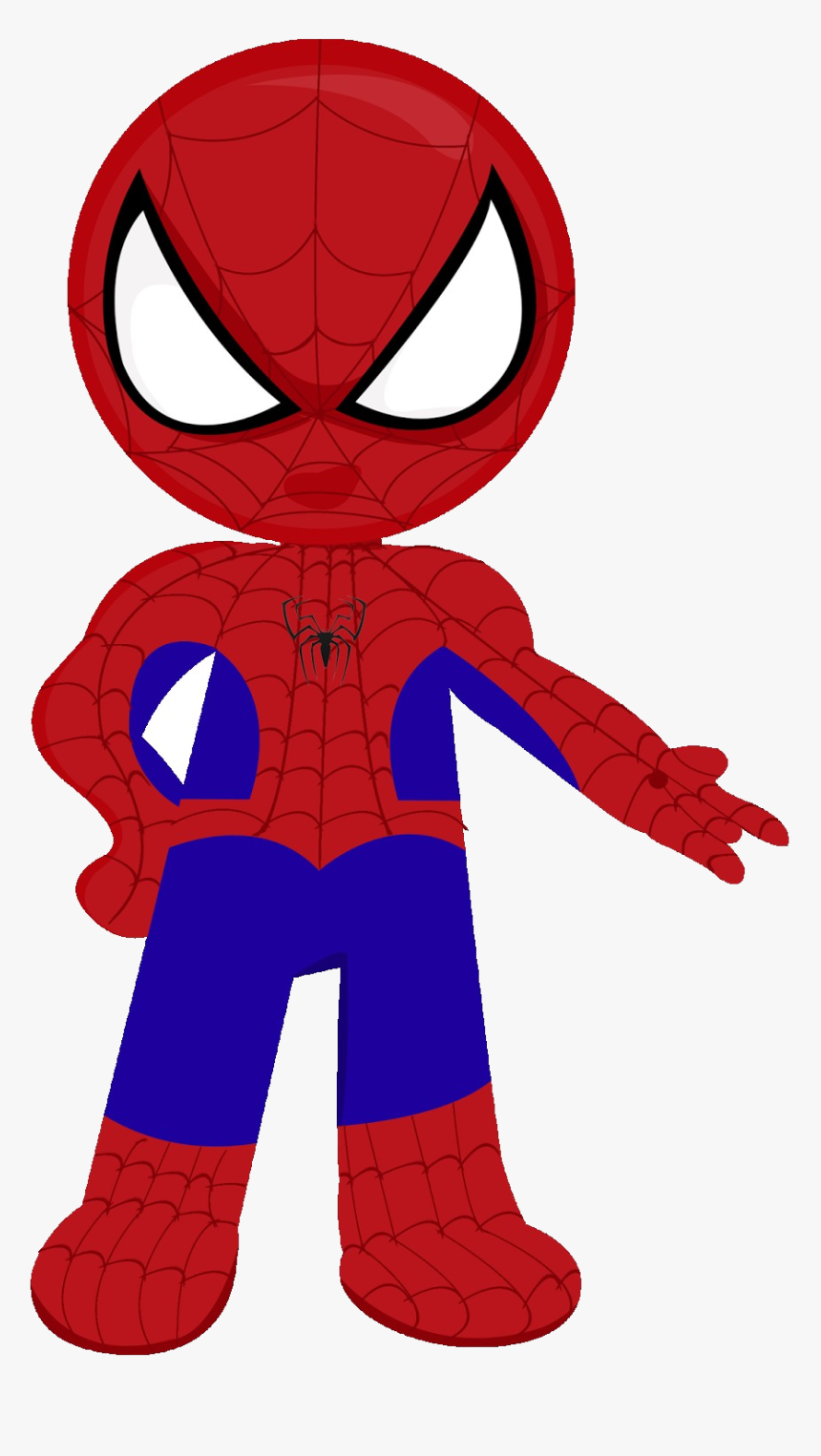 Spiderman Spider Clipart Transparent Png - Kid Spiderman Clipart, Png Download, Free Download