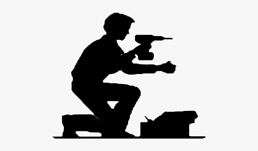 Clip Art Strutton Plumbing Company, Inc Plumber Handyman - Silhouette Plumber Clipart, HD Png Download, Free Download