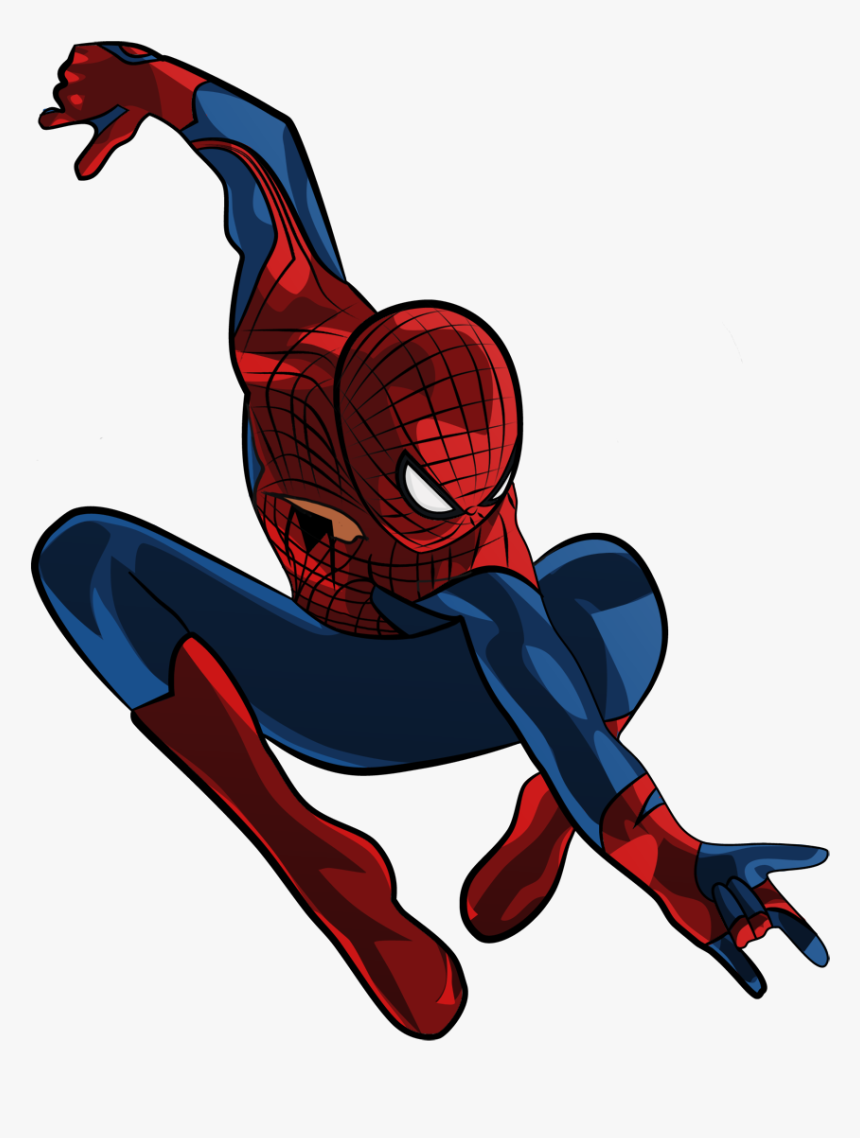 Transparent Spiderman Background Png - Amazing Spider Man Vs Spiderman Into The Spiderverse, Png Download, Free Download