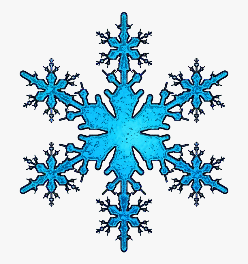 Silver Snowflake Png, Transparent Png, Free Download