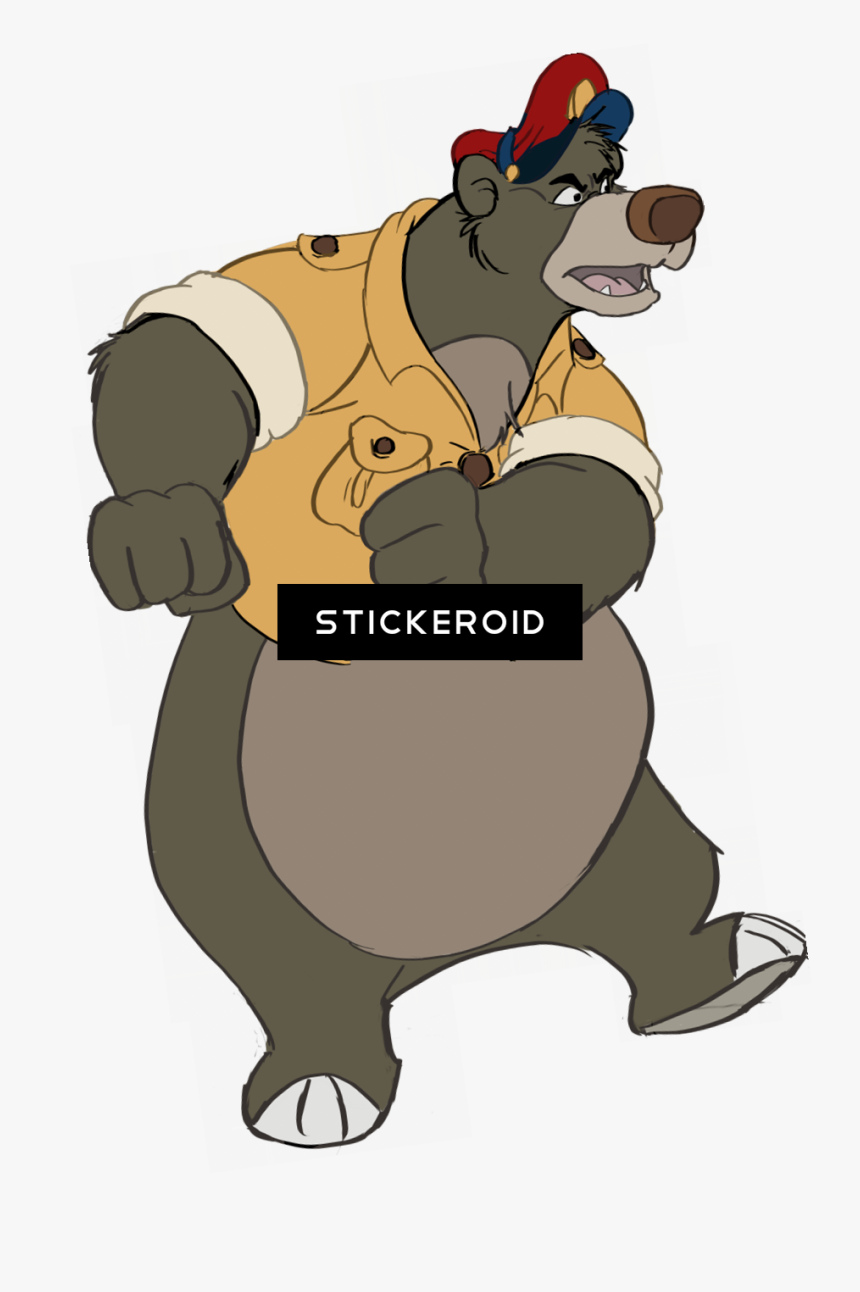 Transparent Baloo Png - Baloo Cartoon Character, Png Download, Free Download