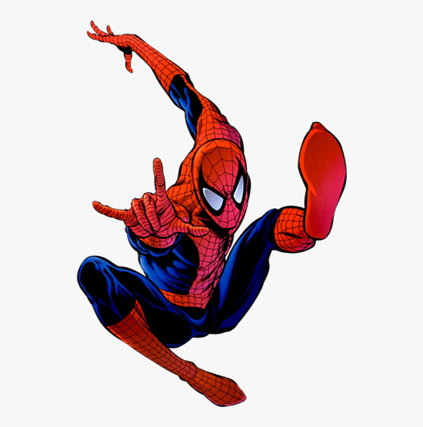 Spiderman Clip Art Hostted - Spider Man Comic Png, Transparent Png, Free Download