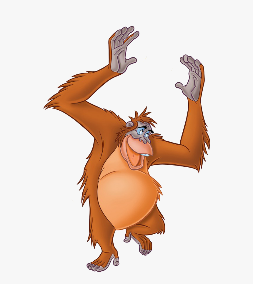 King Louie Shere Khan Baloo Mowgli Pixar - King Louie Jungle Book Png, Transparent Png, Free Download