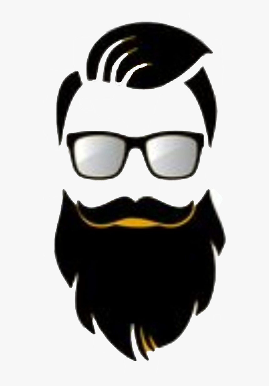 Beard Drawing Clipart , Png Download - Full Hd Beard Logo Hd, Transparent Png, Free Download