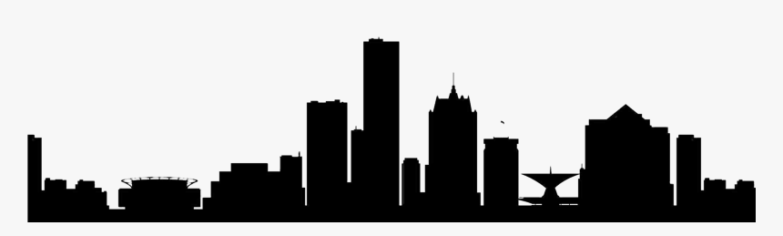 Milwaukee Skyline Black, HD Png Download, Free Download