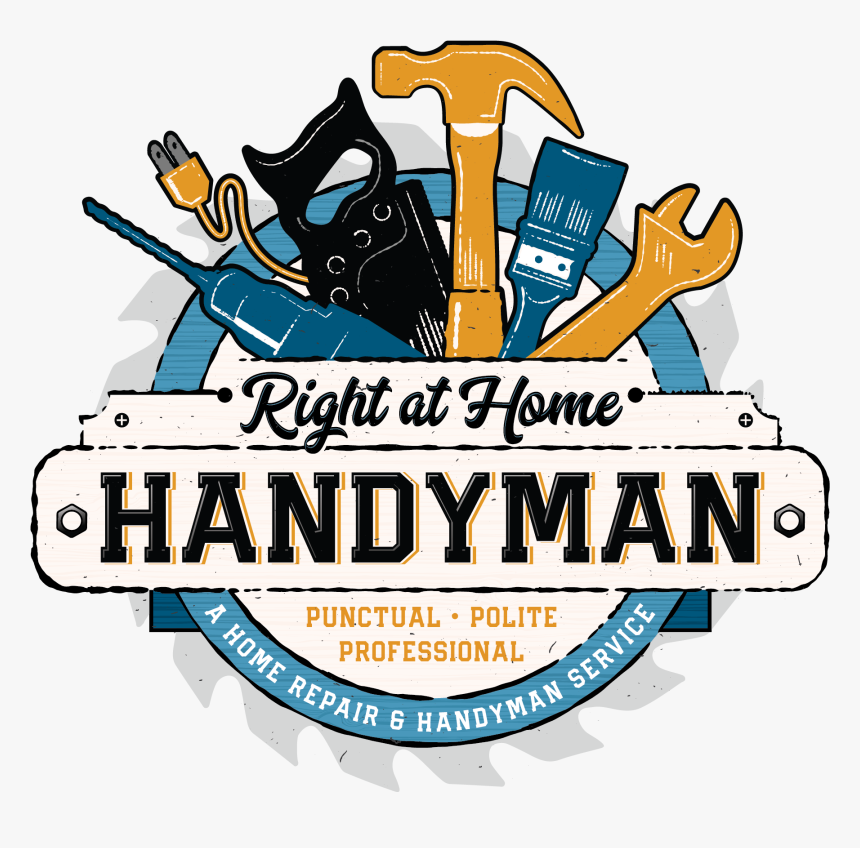 Right At Home Handyman - Graphic Design, HD Png Download, Free Download